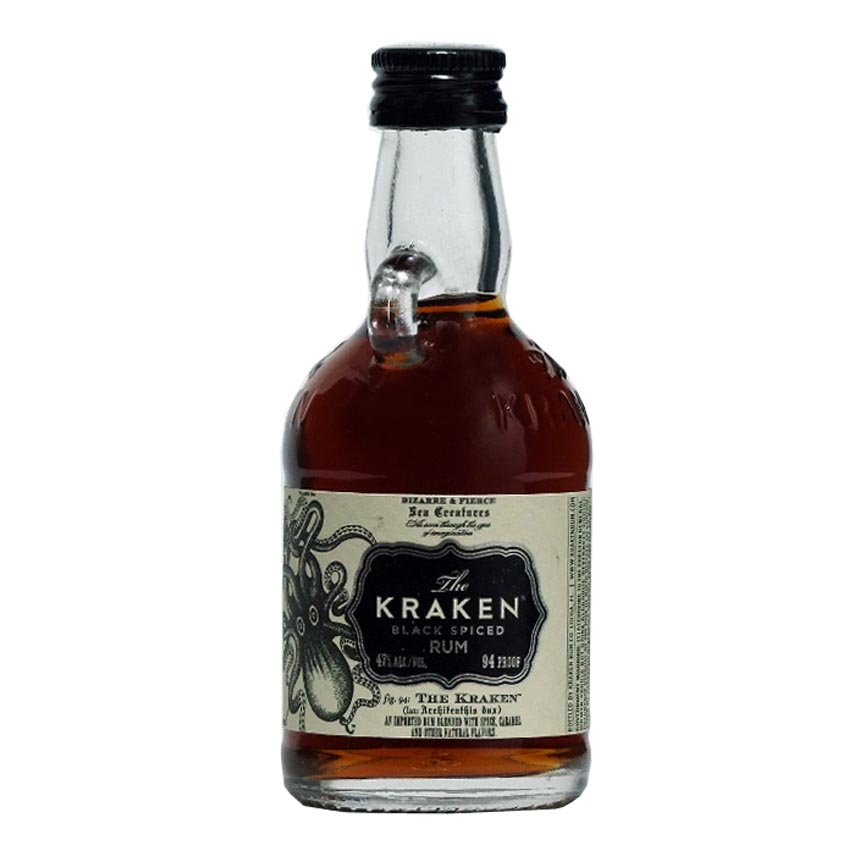 Kraken Black Spiced Rum Mini Biertempel