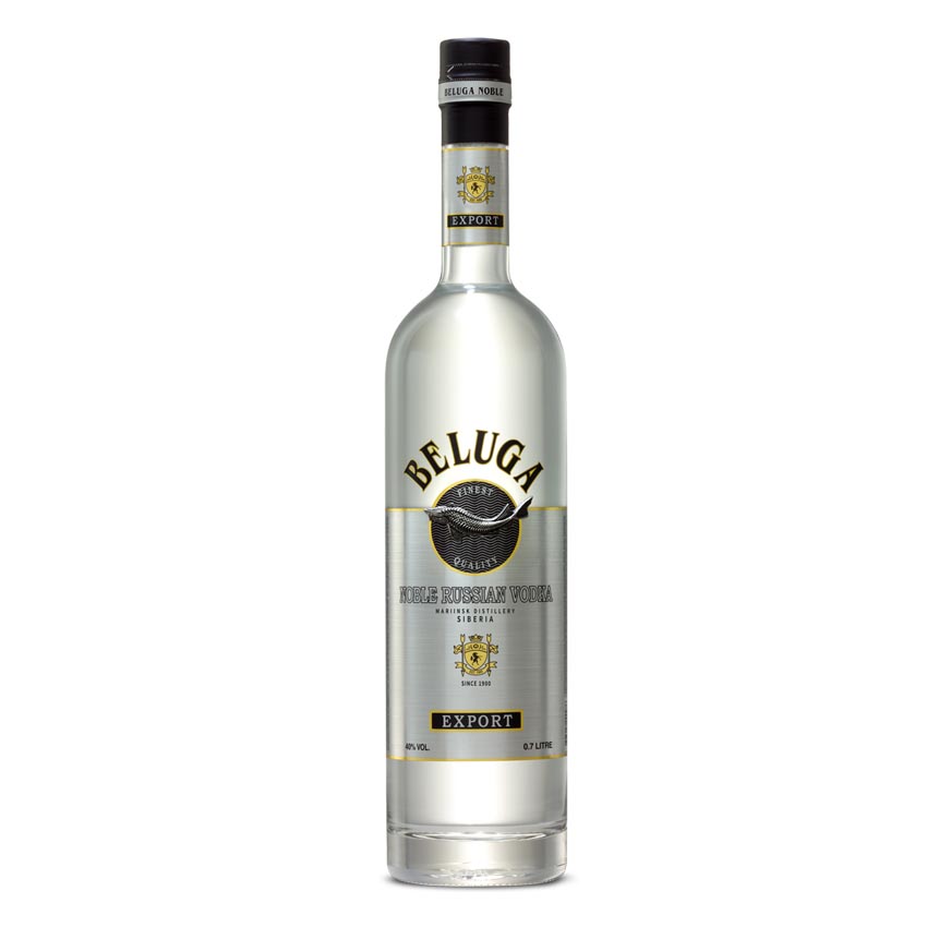Beluga Noble Russian Vodka EXPORT Biertempel